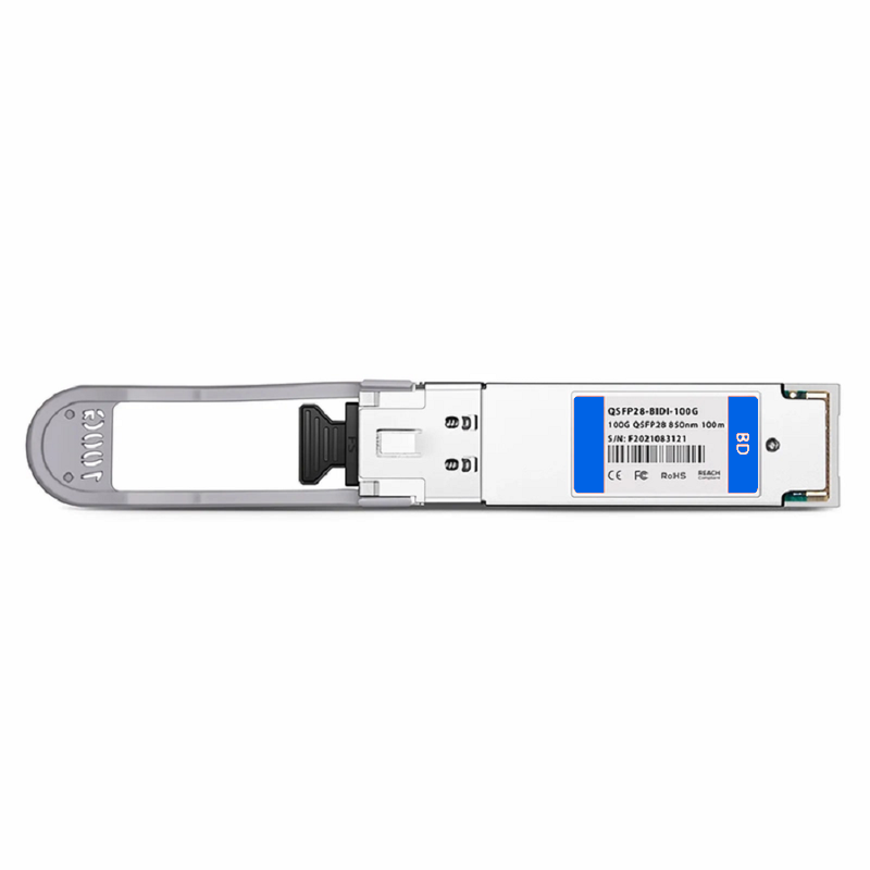 SFPS Cisco Compatible 100GBASE-SR SWDM4 QSFP28 BiDi 4 x 25G NRZ 850/880/910/940nm 100m DOM Duplex LC/UPC MMF Optical Transceiver Module