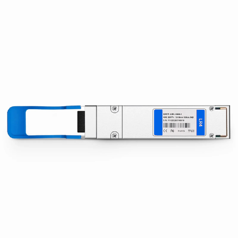 SFPS Cisco Compatible 40GBASE-LR4 QSFP+ 1310nm 10km DOM Duplex LC/UPC SMF Optical Transceiver Module (Industrial)