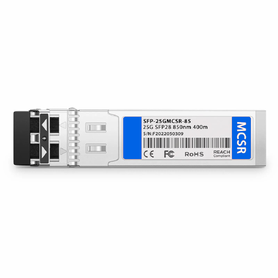 SFPS Cisco SFP-10/25G-CSR-S Compatible 10/25GBASE-CSR SFP28 Dual-rate 850nm 400m DOM Duplex LC/UPC MMF Optical Transceiver Module