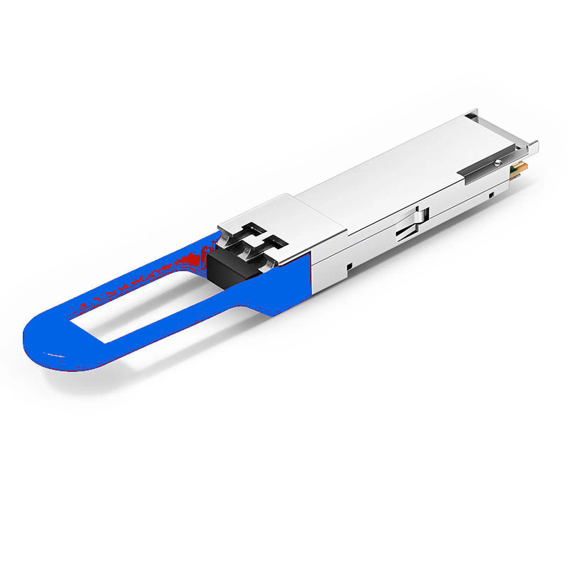 SFPS 100GBASE-ER4 and 112G OTU4 QSFP28 Dual Rate 4 x 25G NRZ 1310nm 40km DOM Duplex LC/UPC SMF Optical Transceiver Module forFOSwitches