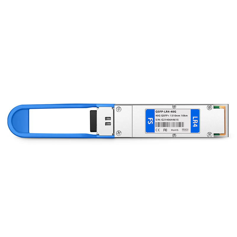 SFPS Cisco QSFP-40G-LR4 Compatible 40GBASE-LR4 QSFP+ 1310nm 10km DOM Duplex LC/UPC SMF Optical Transceiver Module