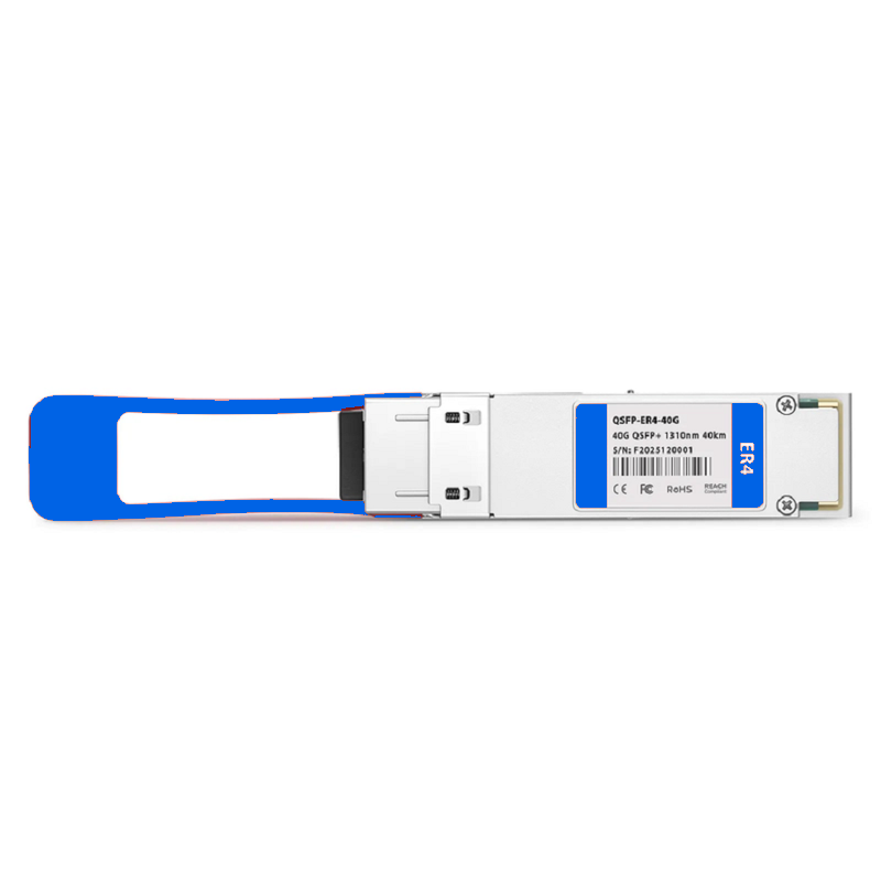 SFPS Cisco QSFP-40G-ER4 Compatible 40GBASE-ER4 QSFP+ 1310nm 40km DOM Duplex LC/UPC SMF Optical Transceiver Module