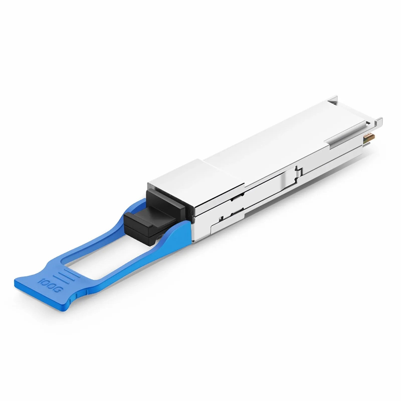 SFPS Cisco Compatible 100GBASE-PLR4 QSFP28 4 x 25G NRZ 1310nm 10km DOM MPO-12/APC SMF Optical Transceiver Module, Breakout to 4 x 25G-LR