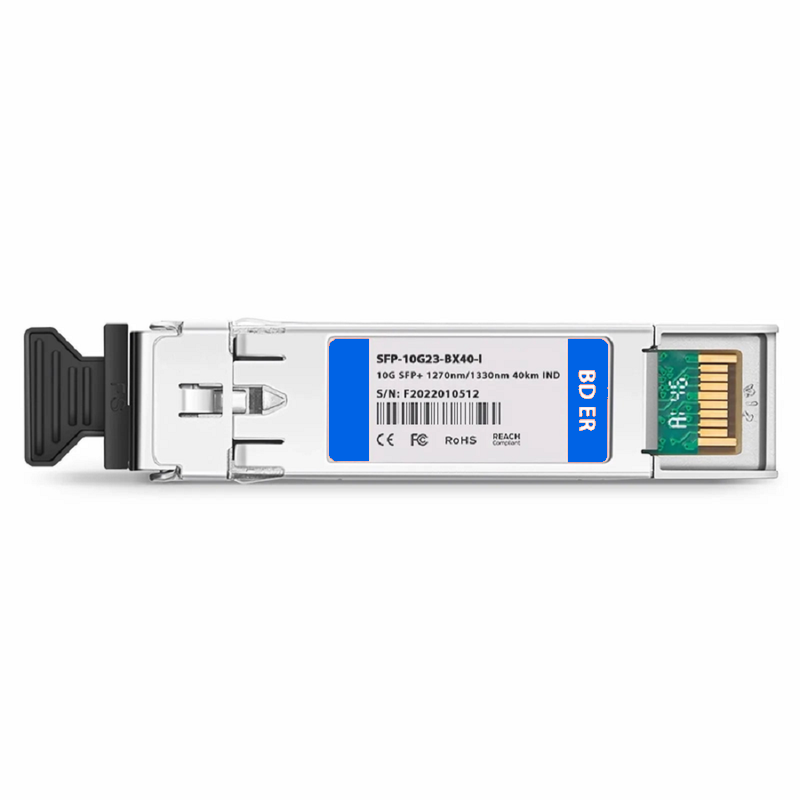 SFPS Cisco SFP-10G-BX40D-I Compatible 10GBASE BiDi SFP+ 1330nm-TX/1270nm-RX 40km DOM Simplex LC/UPC SMF Optical Transceiver Module (Industrial)
