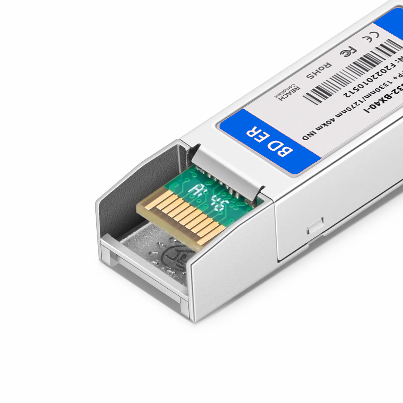 SFPS Cisco SFP-10G-BX40D-I Compatible 10GBASE BiDi SFP+ 1330nm-TX/1270nm-RX 40km DOM Simplex LC/UPC SMF Optical Transceiver Module (Industrial)