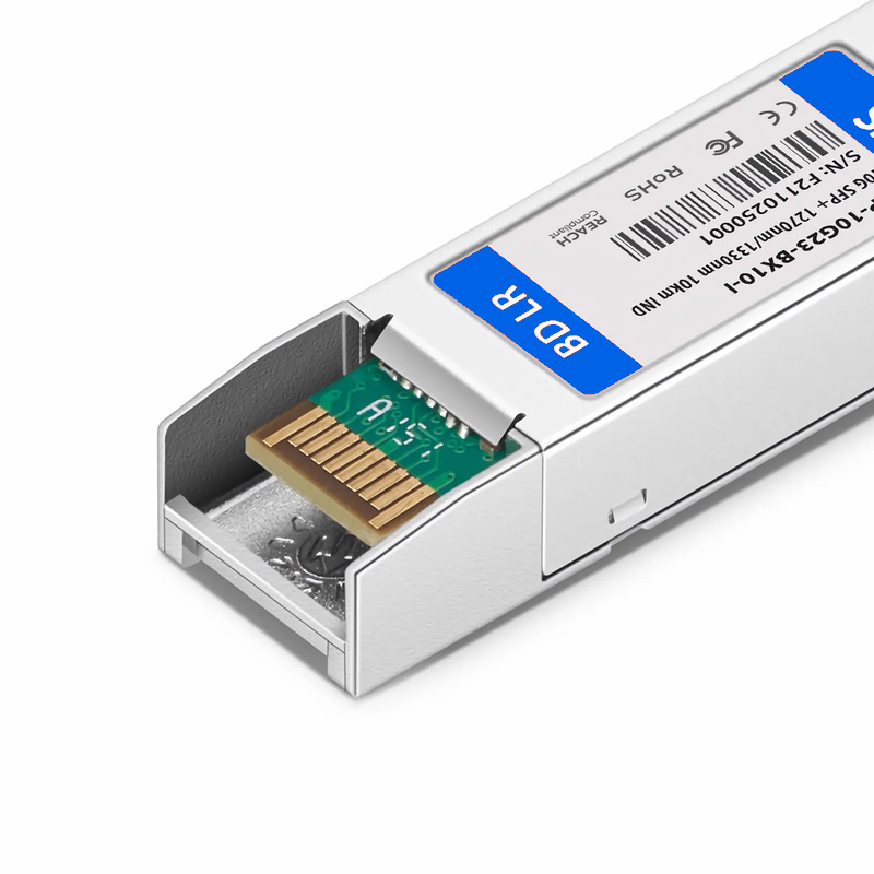 SFPS Cisco SFP-10G-BXU-I Compatible 10GBASE-BX10-U BiDi SFP+ 1270nm-TX/1330nm-RX 10km DOM Simplex LC/UPC SMF Optical Transceiver Module (Industrial)