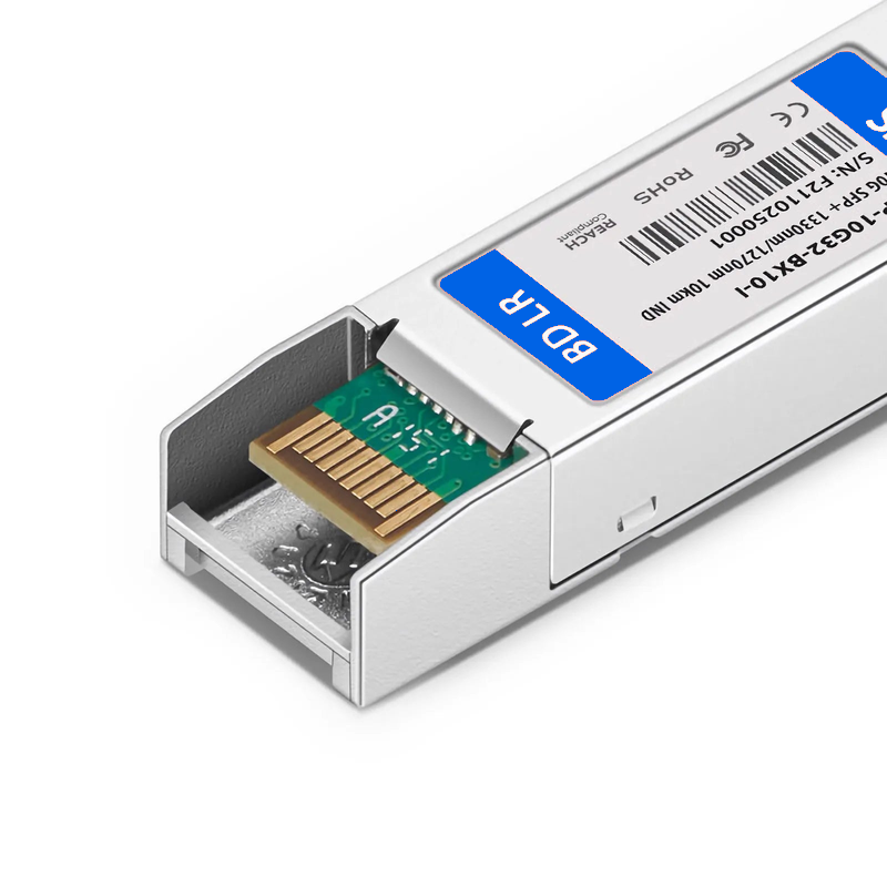SFPS Cisco SFP-10G-BXD-I Compatible 10GBASE-BX10-D BiDi SFP+ 1330nm-TX/1270nm-RX 10km DOM Simplex LC/UPC SMF Optical Transceiver Module (Industrial)