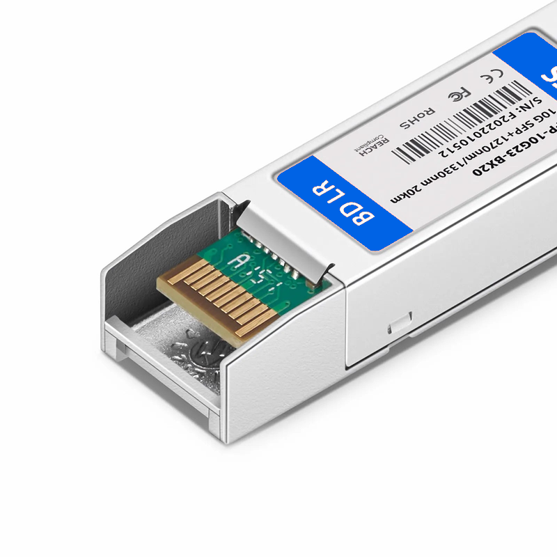 SFPS Cisco Compatible 10GBASE-BX20-U BiDi SFP+ 1270nm-TX/1330nm-RX 20km DOM Simplex LC/UPC SMF Optical Transceiver Module