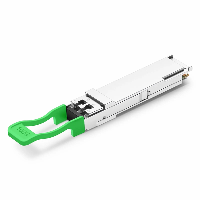 SFPS Cisco Compatible 100GBASE-CWDM4 QSFP28 4 x 25G NRZ 1310nm 2km DOM Duplex LC/UPC SMF Optical Transceiver Module (Industrial)