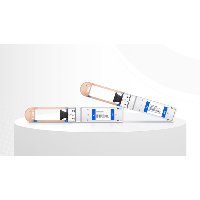 SFPS Generic Compatible 100GBASE-SR4 QSFP28 4 x 25G NRZ 850nm 100m DOM MPO-12/UPC MMF Optical Transceiver Module (Industrial), Breakout to 4 x 25G-SR