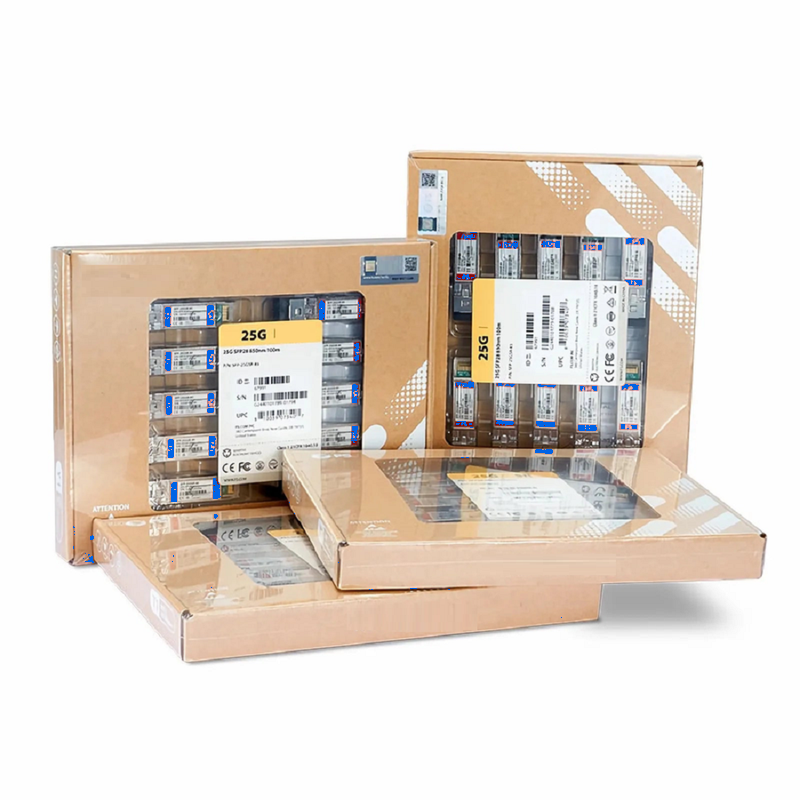 SFPS Cisco SFP-25G-LR-S Compatible 25GBASE-LR SFP28 1310nm 10km DOM Duplex LC/UPC SMF Optical Transceiver Module