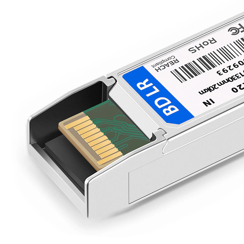 SFPS Intel Compatible 25GBASE-U SFP28 BiDi 1270nm-TX/1330nm-RX 20km DOM Simplex LC/UPC SMF Optical Transceiver Module