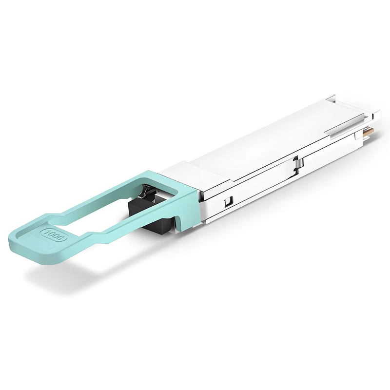 SFPS HW Compatible 100GBASE-BX40-U QSFP28 BiDi 4 x 25G NRZ 1304.58nm-TX/1309.14nm-RX 40km DOM Simplex LC/APC SMF Optical Transceiver Module (Industrial)