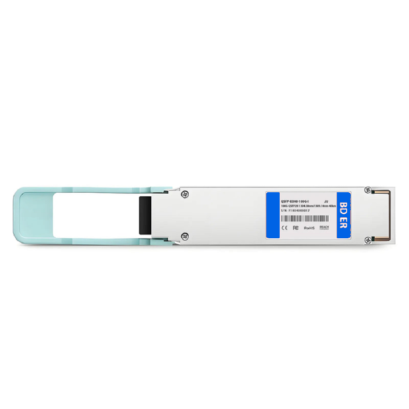 SFPS Arista Networks Compatible 100GBASE-BX40-U QSFP28 BiDi 4 x 25G NRZ 1304.58nm-TX/1309.14nm-RX 40km DOM Simplex LC/APC SMF Optical Transceiver Module (Industrial)