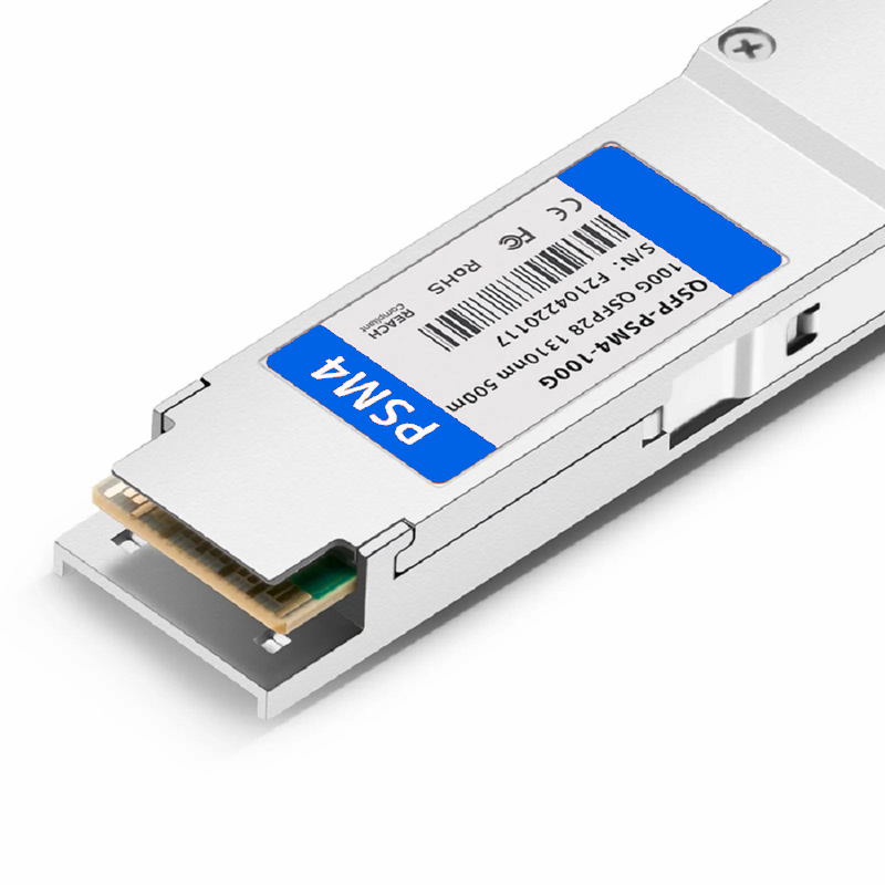 SFPS Cisco QSFP-100G-PSM4-S Compatible 100GBASE-PSM4 QSFP28 4 x 25G NRZ 1310nm 500m DOM MPO-12/APC SMF Optical Transceiver Module, Breakout to 4 x 25G-LR