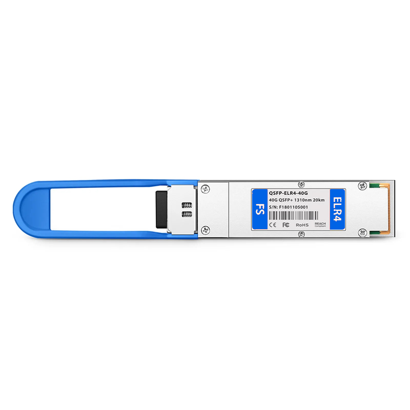 SFPS Cisco QSFP-ELR4-40G Compatible 40GBASE-ELR4 QSFP+ 1310nm 20km DOM Duplex LC/UPC SMF Optical Transceiver Module