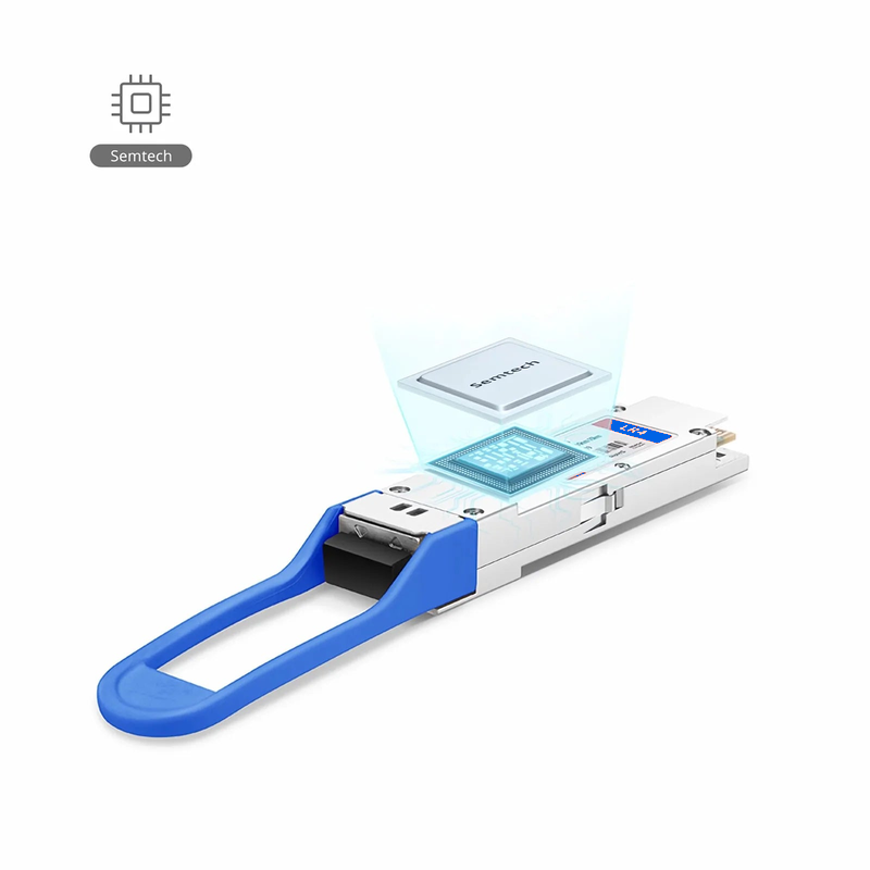 SFPS Brocade Compatible 100GBASE-LR4 QSFP28 4 x 25G NRZ 1310nm 10km DOM Duplex LC/UPC SMF Optical Transceiver Module