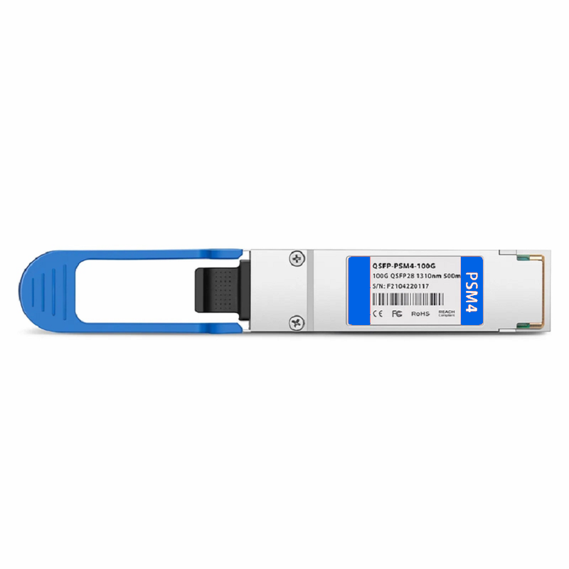 SFPS Cisco QSFP-100G-PSM4-S Compatible 100GBASE-PSM4 QSFP28 4 x 25G NRZ 1310nm 500m DOM MPO-12/APC SMF Optical Transceiver Module, Breakout to 4 x 25G-LR