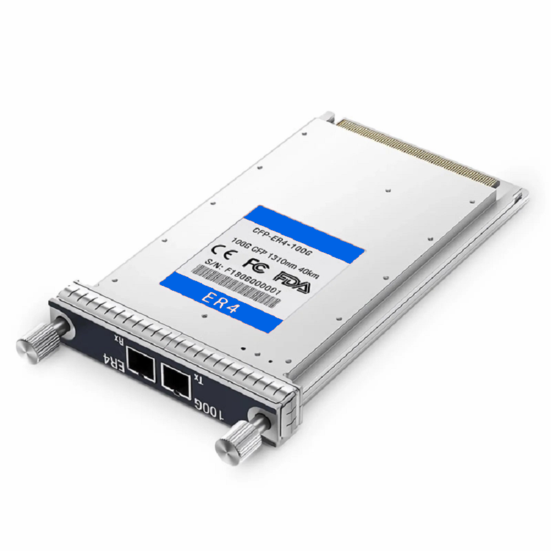 SFPS Dell CFP-100GBASE-LR4 Compatible 100GBASE-LR4 CFP 4 x 25G NRZ 1310nm 10km DOM Duplex LC SMF Optical Transceiver Module