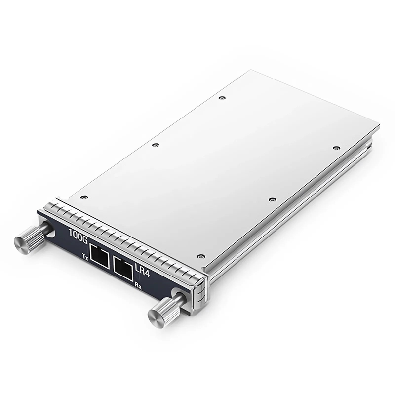 SFPS Generic Compatible 100GBASE-LR4 CFP and OTN 4 x 25G NRZ 1310nm 10km DOM Duplex LC SMF Optical Transceiver Module