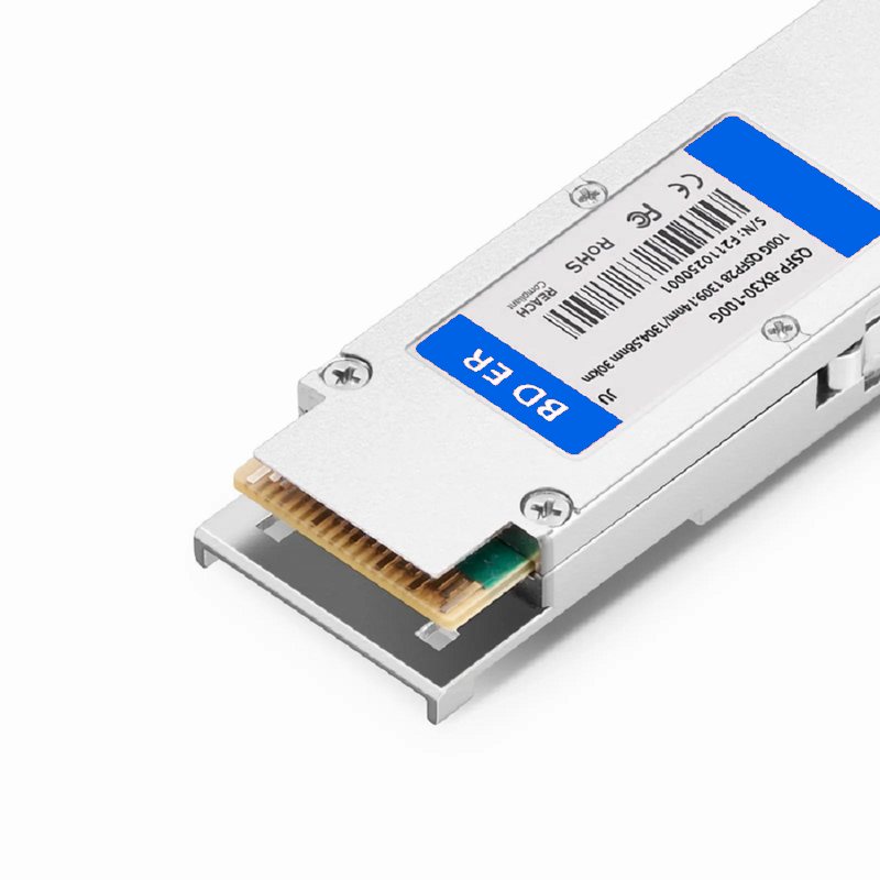 SFPS Cisco QSFP-100G-ZR4-S Compatible 100GBASE-ZR4 QSFP28 4 x 25G NRZ 1310nm 80km DOM Duplex LC/UPC SMF Optical Transceiver Module