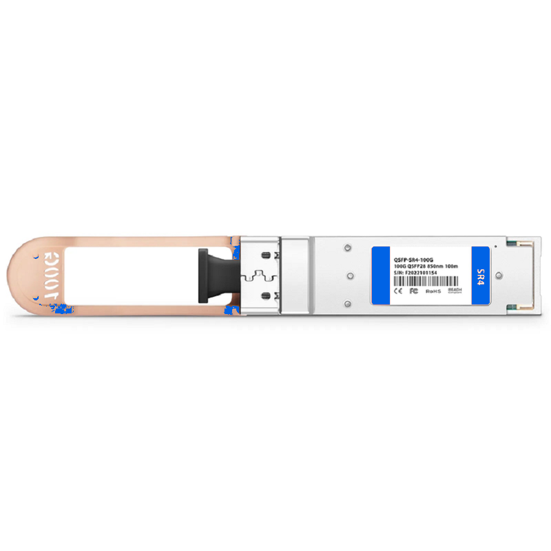 SFPS Cisco QSFP-100G-SR4-S Compatible 100GBASE-SR4 QSFP28 4 x 25G NRZ 850nm 100m DOM MPO-12/UPC MMF Optical Transceiver Module, Breakout to 4 x 25G-SR
