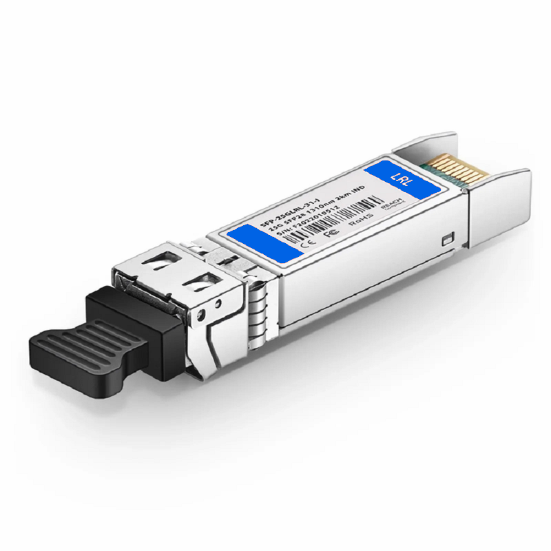 SFPS Cisco Compatible 25GBASE-LR SFP28 1310nm 2km DOM Duplex LC/UPC SMF Optical Transceiver Module (Industrial)