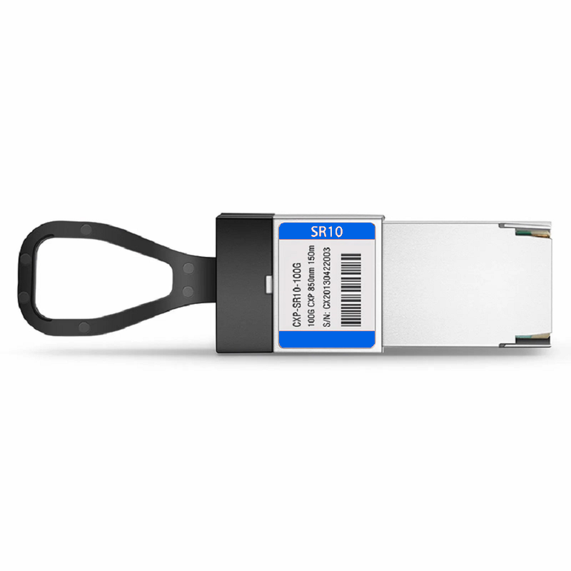 SFPS Brocade CXP-100G-SR10 Compatible 100GBASE-SR10 CXP 10 x 10G NRZ 850nm 150m DOM MPO-24 MMF Optical Transceiver Module