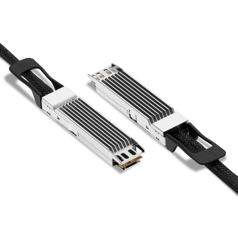 SFPS 5m (16ft) NVIDIA/Mellanox Compatible 800G OSFP 8 x 100G PAM4 Finned Top Ethernet Active Electrical Cable