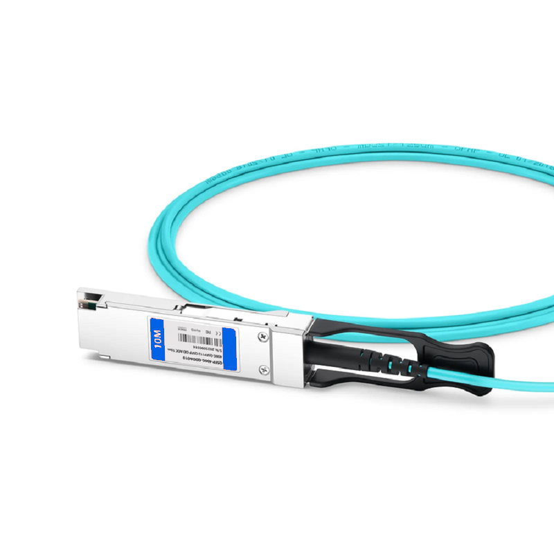 SFPS 10m (33ft) Cisco Compatible 400G QSFP112 4 x 100G PAM4 to 400G QSFP-DD 8 x 50G PAM4 Active Optical Cable