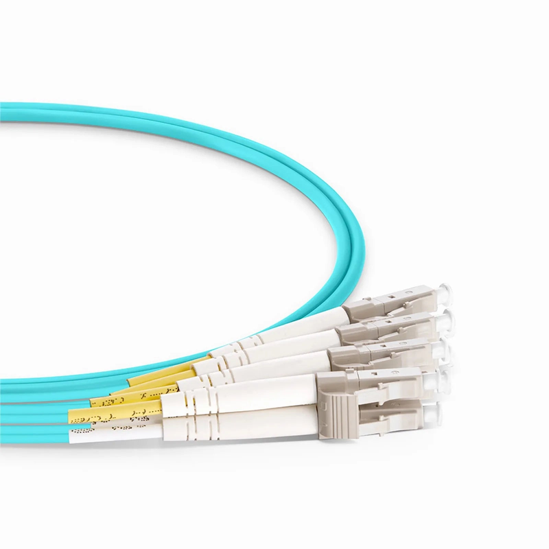 SFPS 3m (10ft) Cisco Compatible 100G QSFP28 4 x 25G NRZ to 4 Duplex LC 25G NRZ Active Optical Breakout Cable