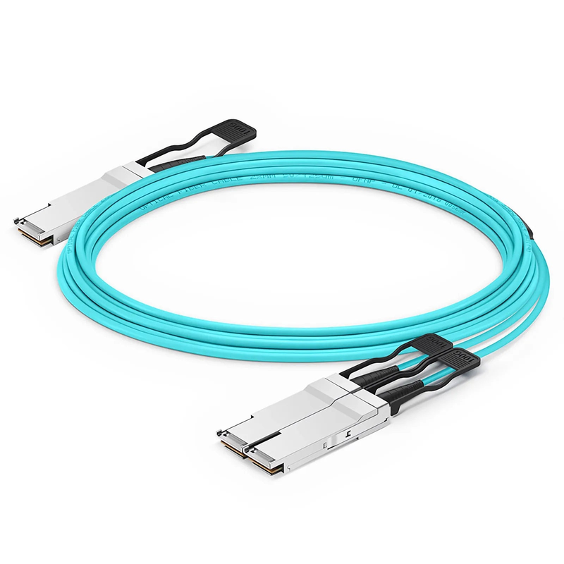 SFPS 70m (230ft) Cisco Compatible 100G QSFP28 4 x 25G NRZ to 2 x 50G QSFP28 2 x 25G NRZ Active Optical Breakout Cable
