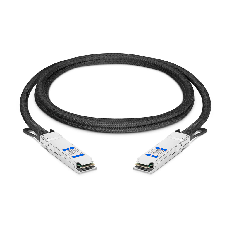 SFPS 1m (3ft) NVIDIA/Mellanox MCA4J80-N001 Compatible 800G Twin-port OSFP 8 x 100G PAM4 Finned Top Ethernet Active Direct Attach Copper Twinax Cable
