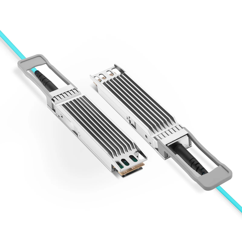 SFPS 5m (16ft) NVIDIA/Mellanox Compatible 800G OSFP 8 x 100G PAM4 Finned Top Ethernet Active Optical Cable