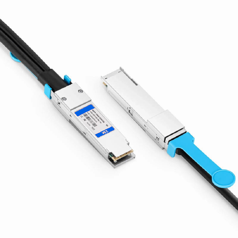 SFPS 2m (7ft) Dell Compatible 100G QSFP28 4 x 25G NRZ to 2 x 50G QSFP28 2 x 25G NRZ Active Direct Attach Copper Breakout Cable