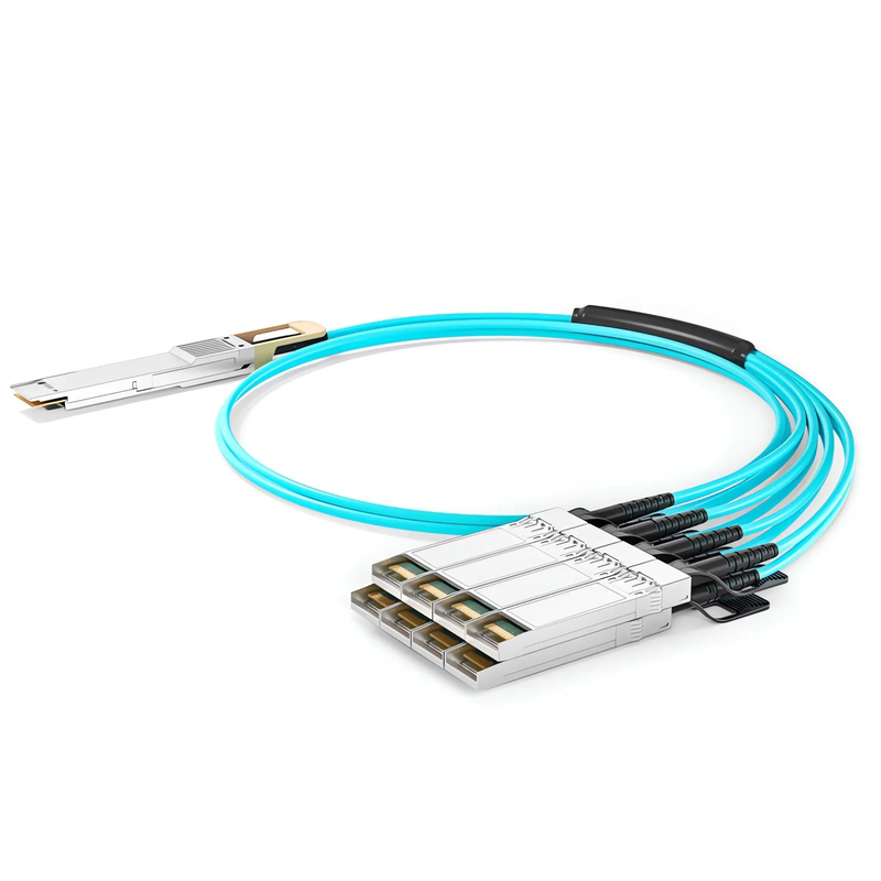SFPS 2m (7ft) Arista Networks Compatible 200G QSFP-DD 8 x 25G NRZ to 8 x 25G SFP28 25G NRZ Active Optical Breakout Cable