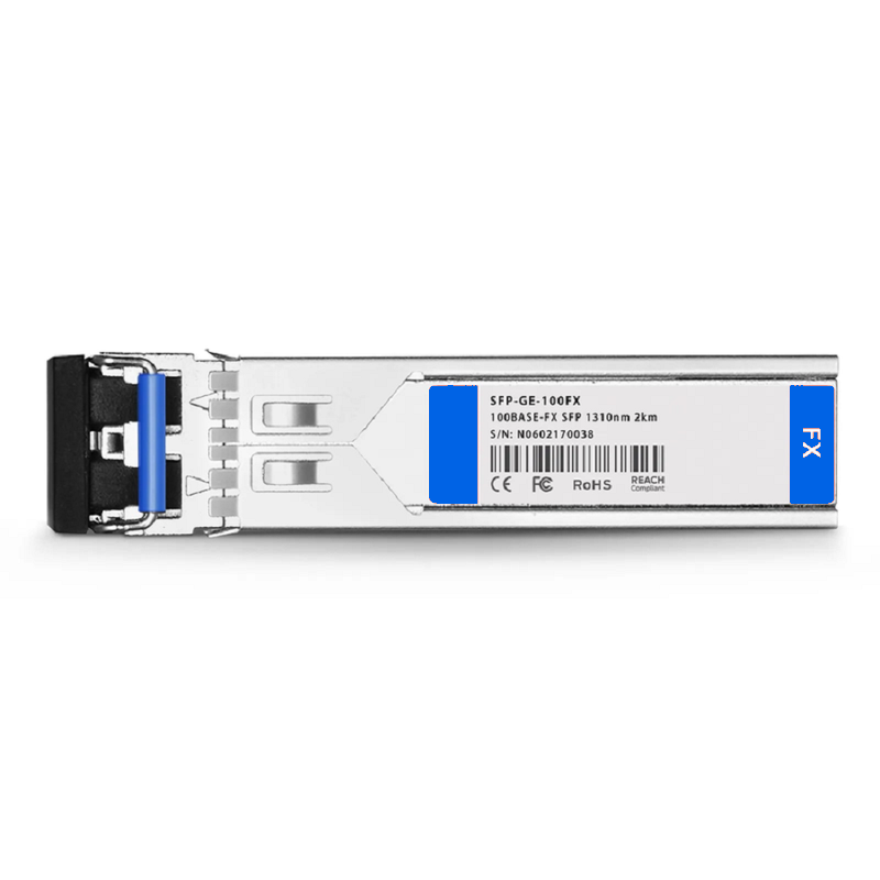 SFPS Cisco GLC-GE-100FX Compatible 100BASE-FX SFP SGMII 1310nm 2km DOM Duplex LC MMF Optical Transceiver Module