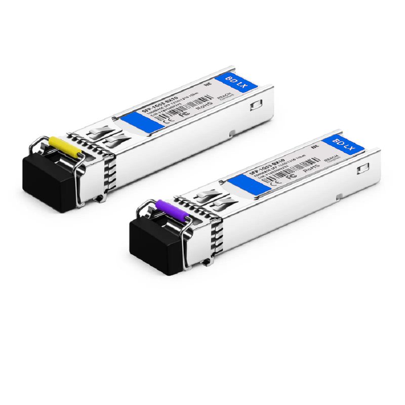 SFPS Cisco GLC-BX40-D Compatible 1000BASE-BX-D SFP BiDi 1550nm-TX/1310nm-RX 40km DOM Simplex LC/UPC SMF Optical Transceiver Module