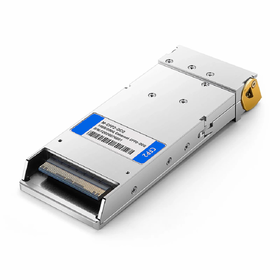 SFPS H45 1540.95nm CFP2-DCO 100G/200G DWDM C-band Tunable 96Chs ITU CH13-CH60 50GHz 80km DOM Duplex LC/UPC SMF Optical Transceiver Module for Transmission
