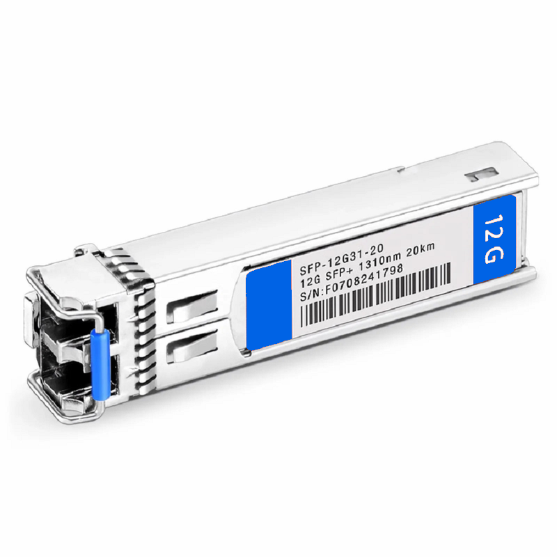 SFPS 12Gb/s MSA 1310nm 10km DOM Duplex LC SMF Transmitter & Receiver Video Pathological Patterns Optical Transceiver Module for SD/HD/3G/6G/12G-SDI