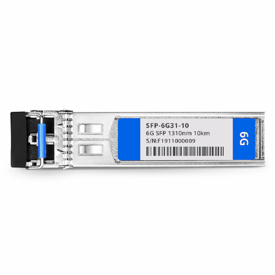 SFPS 6Gb/s MSA 1310nm 10km DOM Duplex LC SMF Transmitter & Receiver Video Pathological Patterns Optical Transceiver Module for SD/HD/3G/6G-SDI