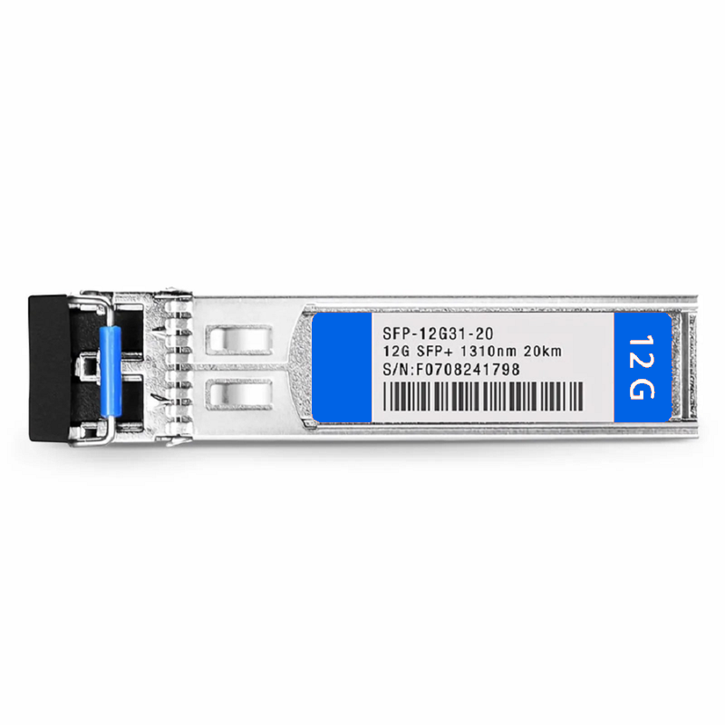 SFPS 12Gb/s MSA 1310nm 20km DOM Duplex LC SMF Single Transmitter Video Pathological Patterns Optical Transceiver Module for SD/HD/3G/6G/12G-SDI
