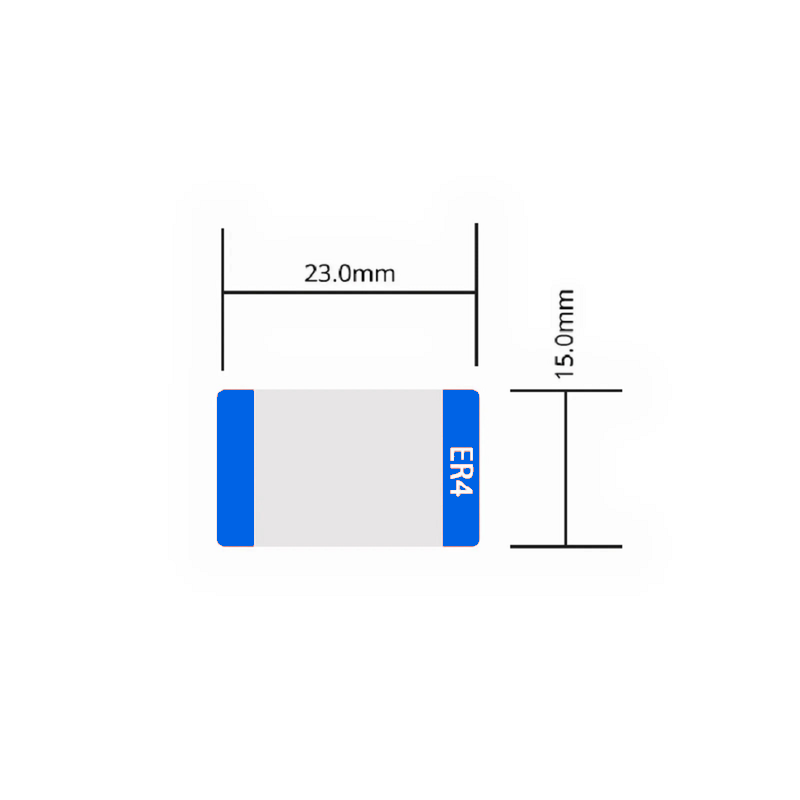 SFPS Design Label for 100G QSFP28 ER4 Transceiver, 1 Roll
