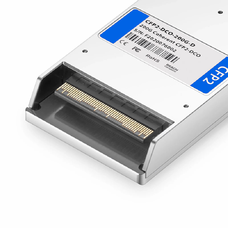 SFPS 400G DWDM Tunable CFP2 DCO 80km DOM Duplex LC/UPC SMF Coherent Optical Module, Used with D7000 Series