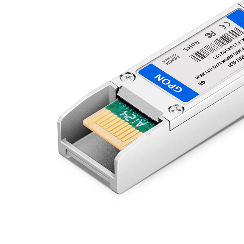 SFPS Generic Compatible XGSPON ONU SFP+ 1270nm-TX/1577nm-RX 9.953G-TX/9.953G-RX Class N2 20km DOM Simplex SC/UPC SMF Optical Transceiver Module (Industrial)