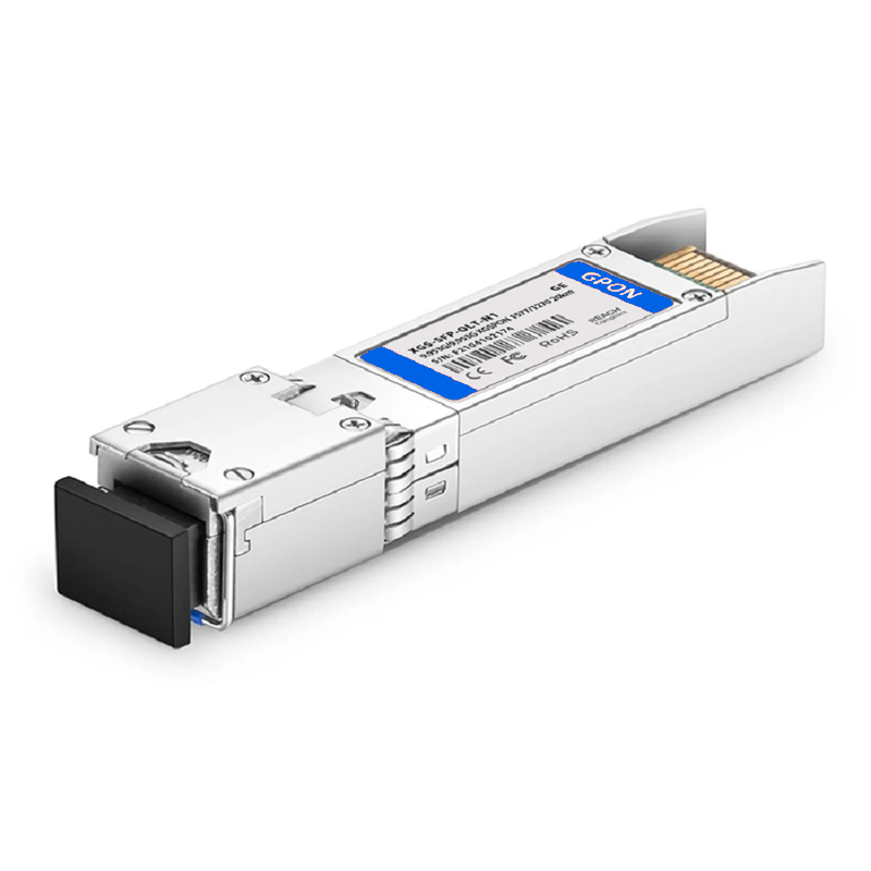 SFPS Generic Compatible XGSPON OLT SFP+ 1577nm-TX/1270nm-RX 9.953G-TX/9.953G-RX Class N1 20km DOM Simplex SC/UPC SMF Optical Transceiver Module