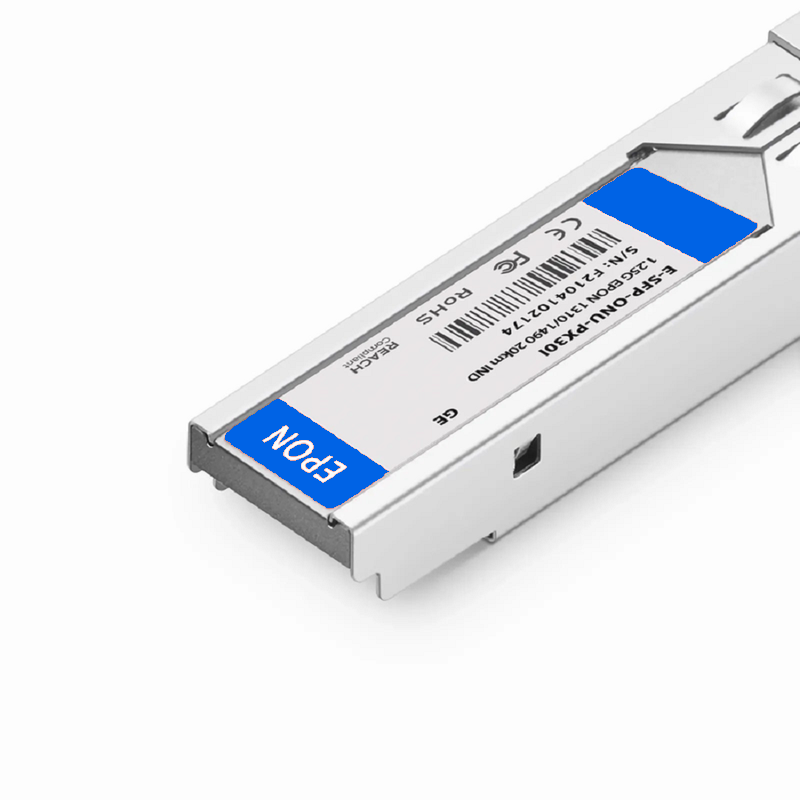 SFPS Generic Compatible EPON ONU SFP 1310nm-TX/1490nm-RX 1.25G-TX/1.25G-RX Class PX20+ 20km DOM Simplex SC/APC SMF Optical Transceiver Module (Industrial)