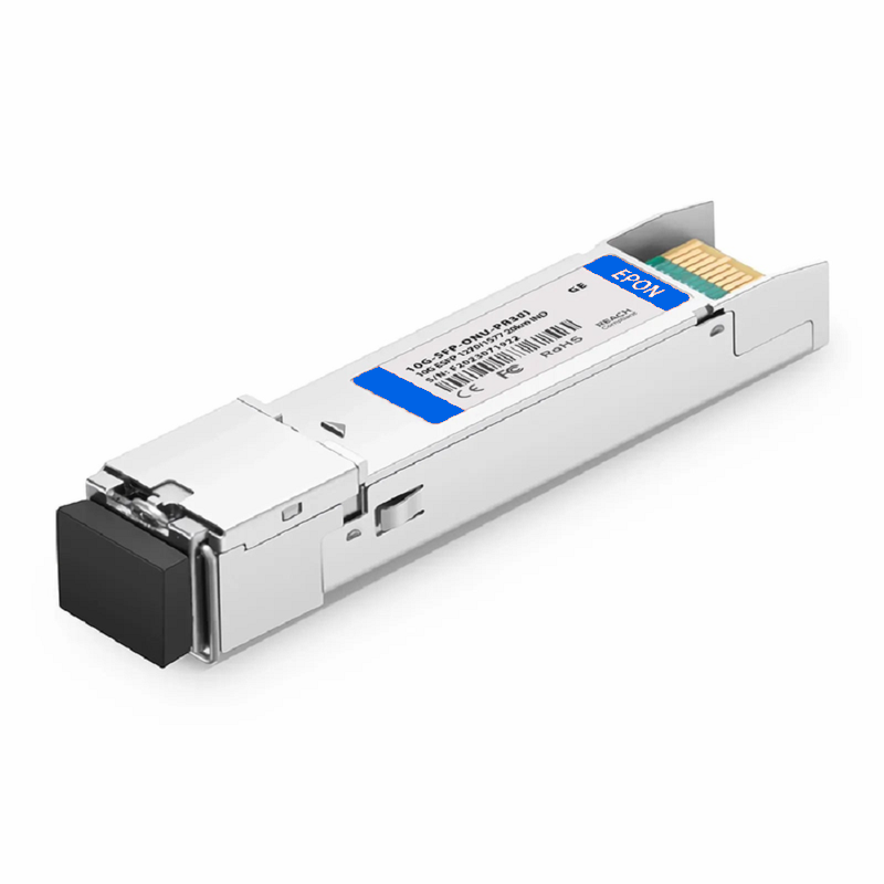 SFPS Generic Compatible GPON ONU SFP 1310nm-TX/1490nm-RX 1.244G-TX/2.488G-RX Class B+ 20km DOM Simplex SC/APC SMF Optical Transceiver Module (Industrial)