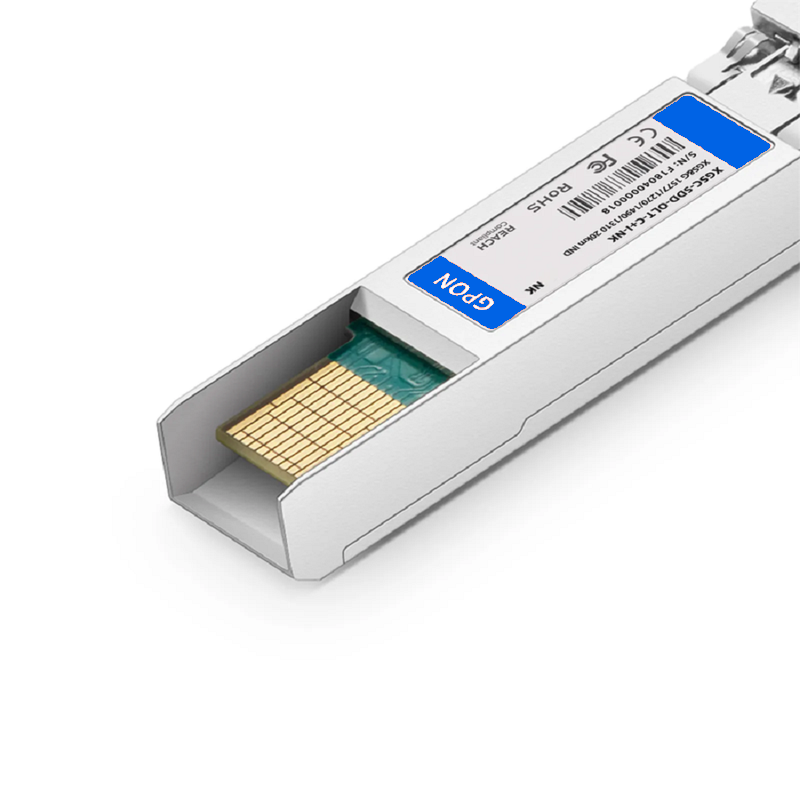 SFPS NOKIA Compatible XG-PON&GPON Combo OLT SFP-DD 1577nm-TX/1270nm-RX and 1490nm-TX/1310nm-RX Class C+ 20km DOM Simplex SC/UPC SMF Optical Transceiver Module (Industrial)