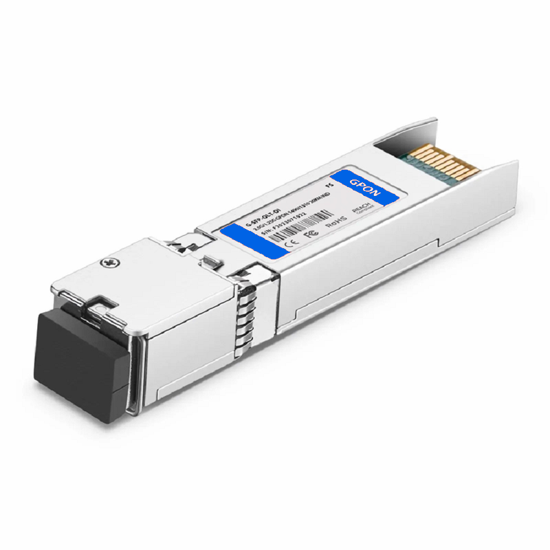 SFPS Customized XGSPON OLT SFP+ 1577nm-TX/1270nm-RX 9.953G-TX/9.953G-RX & 9.953G-TX/2.488G-RX Class N2 20km DOM Simplex SC/UPC SMF Optical Transceiver Module (Industrial)